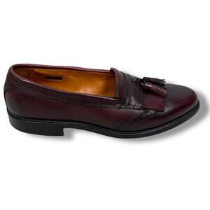 Allen Edmonds Bridgeton Kiltie Tassel Loafers Men’s 10 D Reddish Brown Cordovan